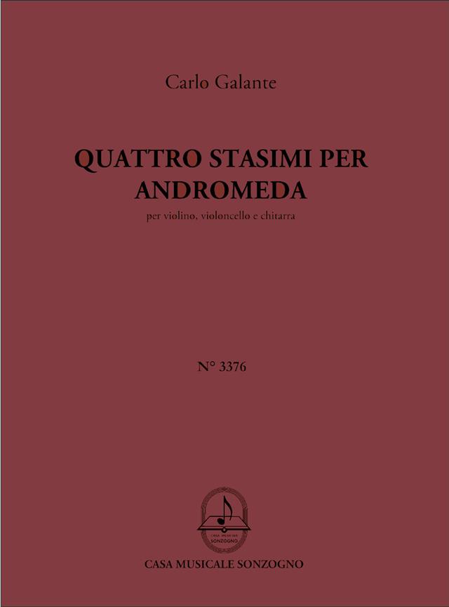 Quattro Stasimi Per Andromeda : per violino, violoncello e chitarra