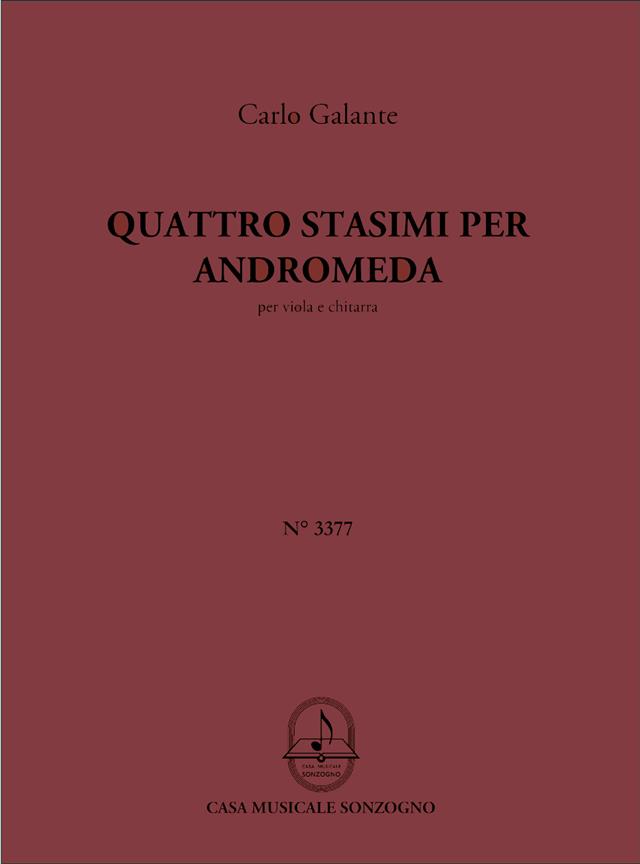 Quattro Stasimi Per Andromeda : per viola e chitarra