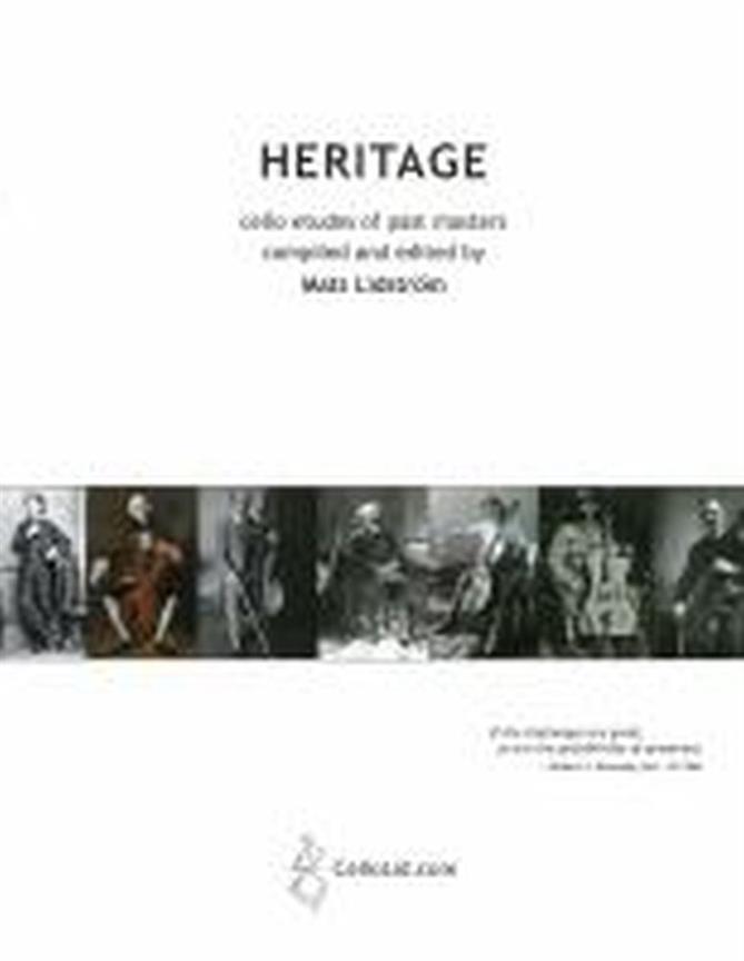 Heritage : Cello Etudes Of Past Masters