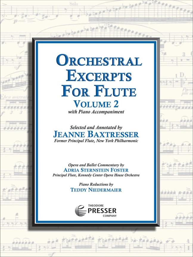 Orchestral Excerpts for Flute : Volume 2