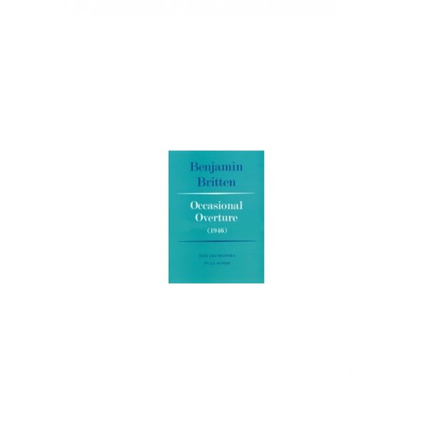 Occasional Overture (Score)
