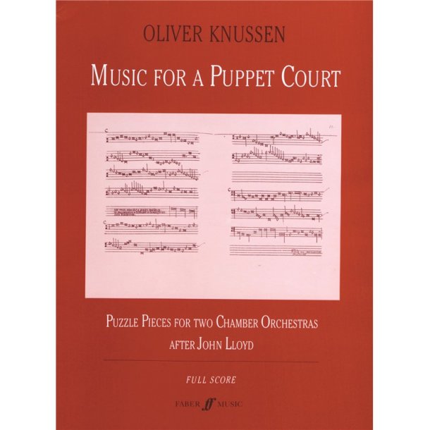 Music For A Puppet Court (Score)
