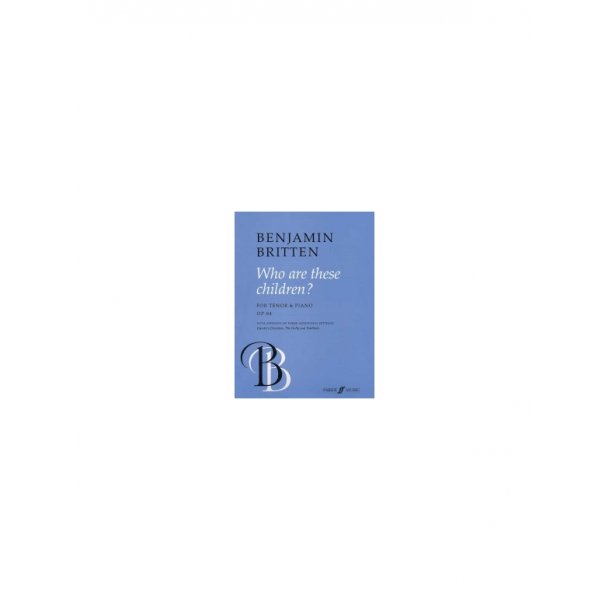 Who Are These Children? (High Voice)