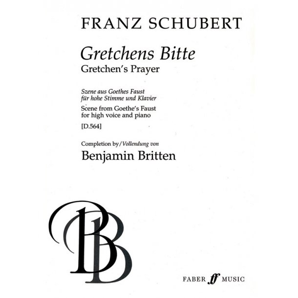 Gretchens Bitte (Completed By Britten)