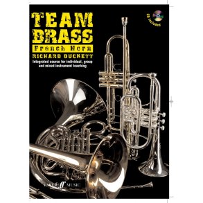 TEAM BRASS FRENCH HORN BOOK/CD