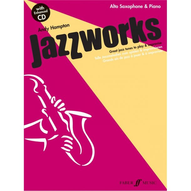 HAMPTON ANDY JAZZWORKS ALTO SAXOPHONE BOOK/CD