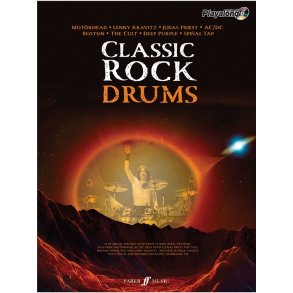 CLASSIC ROCK AUTHENTIC DRUMS PLAYALONG DRUMS BOOK/CD