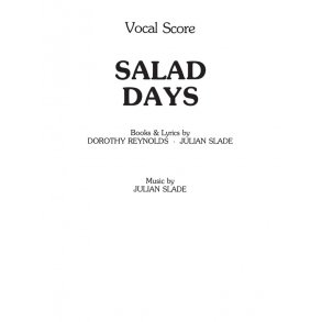 SLADE REYNOLDS SALAD DAYS VOC SC BK