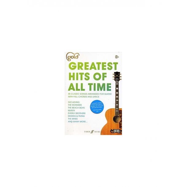 Gold Greatest Hits Of All Time (Chord Songbook)