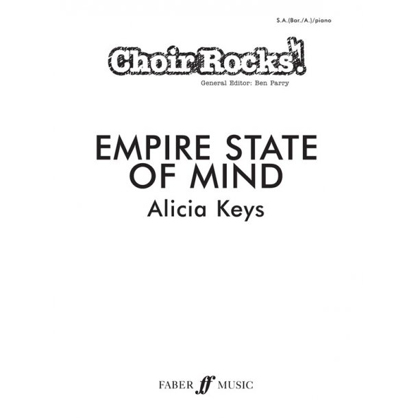 KEYS ALICIA EMPIRE STATE OF MIND SA BOOK
