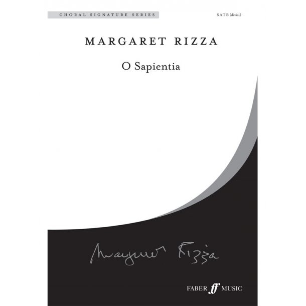 RIZZA O SAPIENTIA SATB CHOR