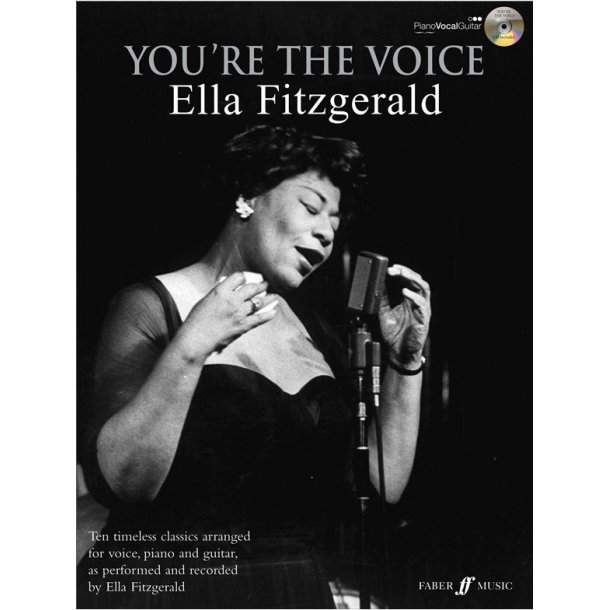 YOU'RE THE VOICE ELLA FITZGERALD PVG BOOK/CD