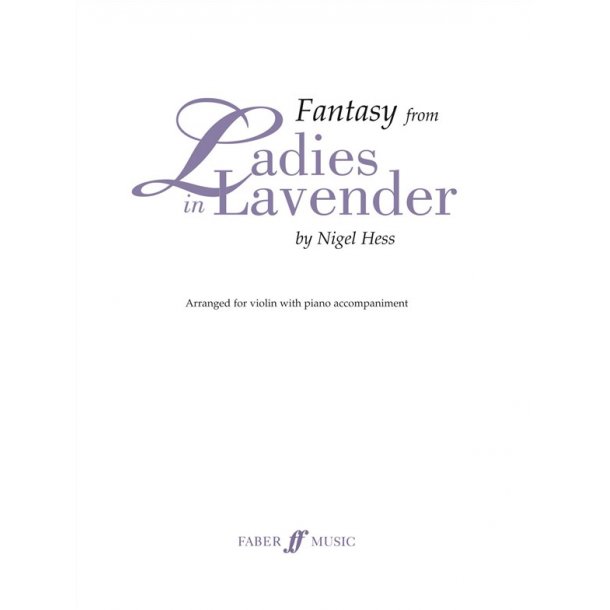 HESS NIGEL FANTASY FROM LADIES IN LAVENDER VIOLIN/PIANO BOOK