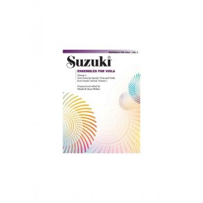 Suzuki Ensembles For Viola Volume 1 Viola Duet Book