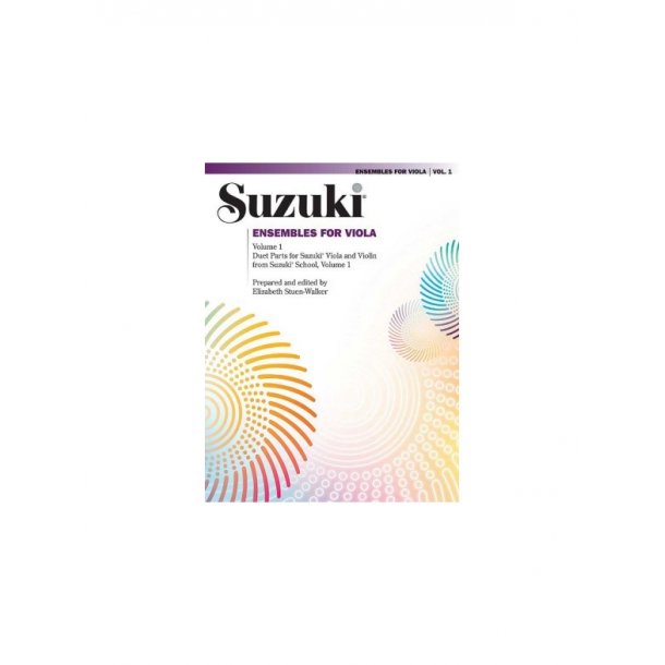Suzuki Ensembles For Viola Volume 1 Viola Duet Book