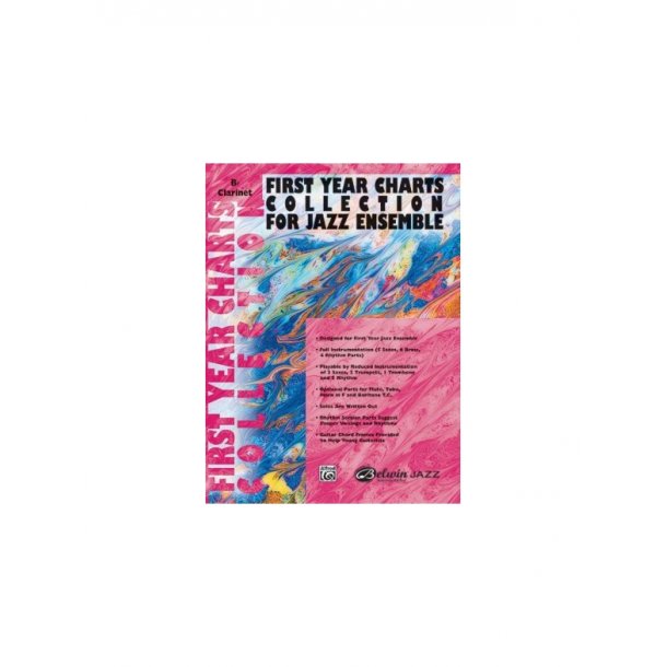 First Year Charts Collection For Jazz Ensemble (Clarinet)