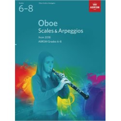 ABRSM Oboe Scales Arpeggios ABRSM Grades 6 8 Oboe Stepnote Aps