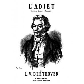 BEETHOVEN ADIEU DERNIRE PENSE MUSICALE PIANO