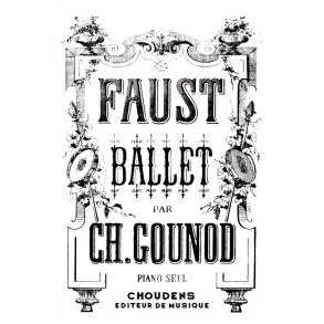 GOUNOD FAUST BALLET PIANO