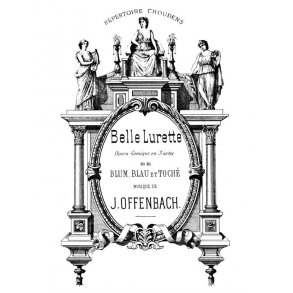OFFENBACH BELLE LURETTE CHANT ET PIANO