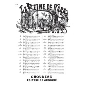 GOUNOD REINE DE SABA (LA) N 7 PLUS GRAND DANS SON OBSCURIT SOPRANO O