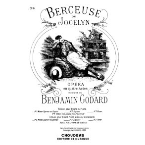 GODARD JOCELYN MEZZO OU BARYTON CHANT VIOLON OU VIOLONCELLE ET PIANO