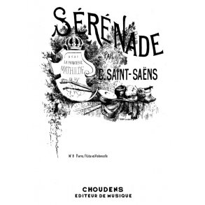 SAINT-SANS SRNADE FLTE VIOLONCELLE ET PIANO