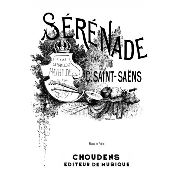 SAINT-SA&Euml;NS S&Eacute;R&Eacute;NADE N&deg; 5 FL&Ucirc;TE ET PIANO