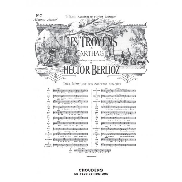 BERLIOZ TROYENS &Agrave; CARTHAGE (LES) N&deg; 7 DUO NUIT D'AMOUR ET D'EXTASE MEZ