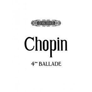 CHOPIN BALLADE  4   PIANO