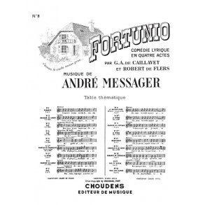 MESSAGER FORTUNIO N 8 LA MAISON GRISE J'AIMAIS LA VIEILLE MAISON GRIS