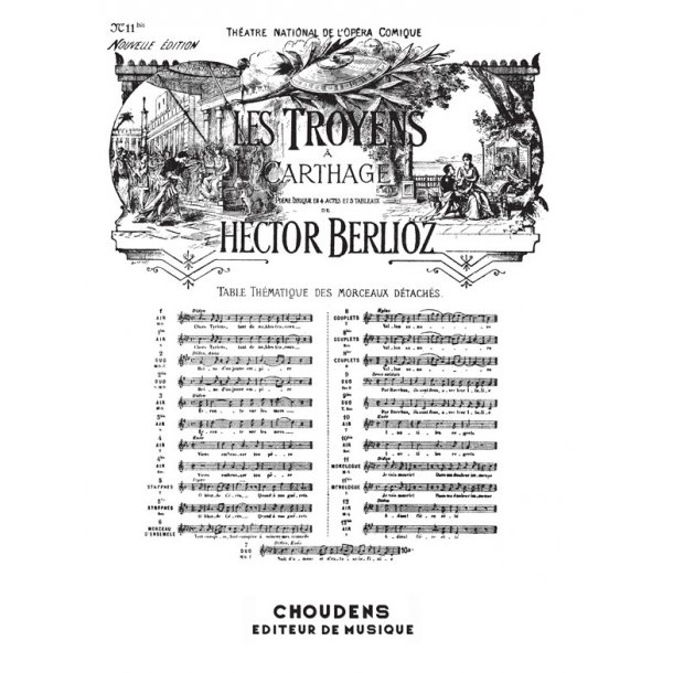 BERLIOZ TROYENS &Agrave; CARTHAGE (LES) N&deg; 11BIS MONOLOGUE DE DIDON JE VAIS M