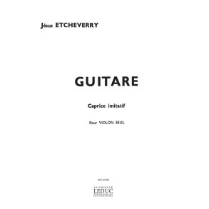 ETCHEVERRY GUITARE VIOLON