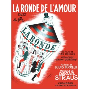 STRAUS RONDE DE L'AMOUR (LA) CHANT ET PIANO