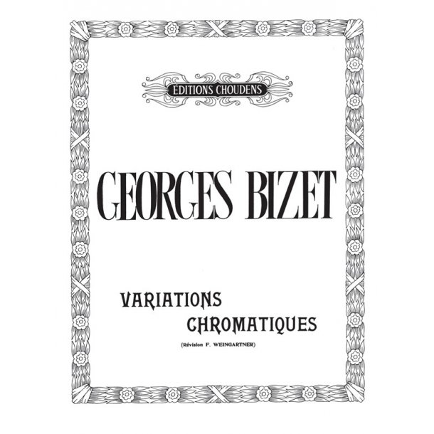 BIZET VARIATIONS CHROMATIQUES PIANO