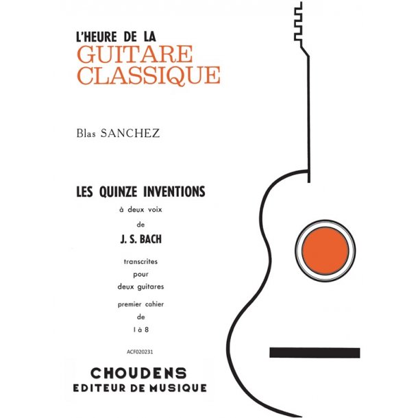 BACH 15 INVENTIONS &Agrave; 2 VOIX GUITARE (2)