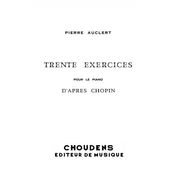 AUCLERT TRENTE EXERCISES PF