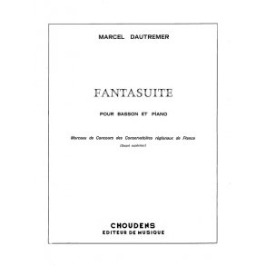 DAUTREMER FANTASUITE BASSON ET PIANO