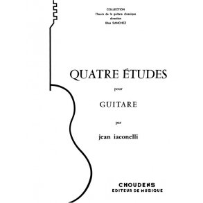IACONELLI QUATRE ETUDES GUITAR