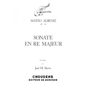 ALBENIZ SONATE EN R MAJEUR GUITARE