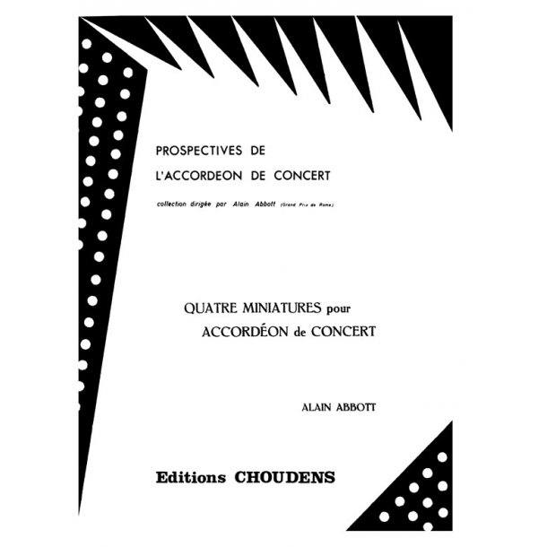ABBOTT 4 MINIATURES ACCORDON DE CONCERT