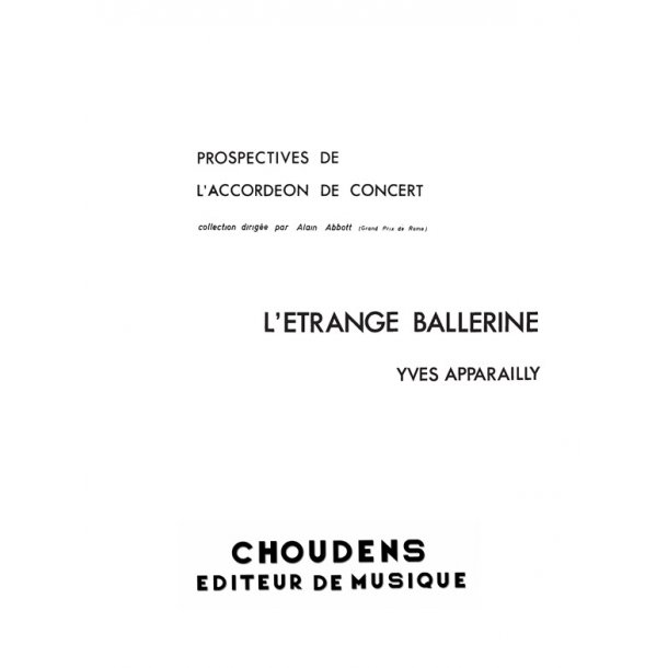 APPARAILLY TRANGE BALLERINE ACCORDON DE CONCERT