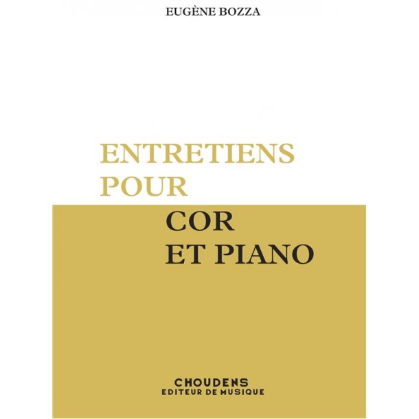 BOZZA ENTRETIENS COR EN FA ET PIANO