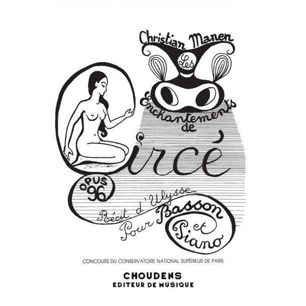 MANEN ENCHANTEMENTS DE CIRC&Eacute; (LES) OPUS 96 BASSON ET PIANO