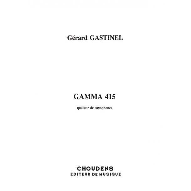 GASTINEL GAMMA 415 SAXOPHONE (4)