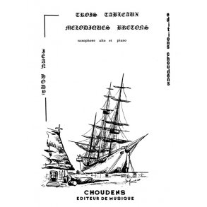 HODY 3 TABLEAUX MLODIQUES BRETONS SAXOPHONE MIB ET PIANO