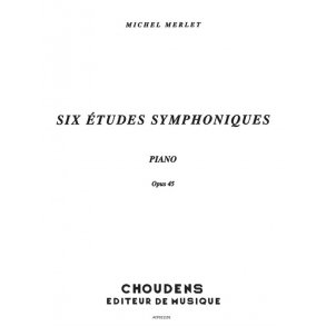 MERLET 6 TUDES SYMPHONIQUES OPUS 45 PIANO