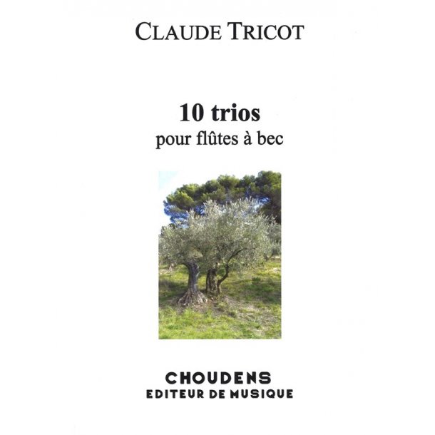TRICOT 10 TRIOS POUR FL&Ucirc;TES &Agrave; BEC FL&Ucirc;TE &Agrave; BEC (3)