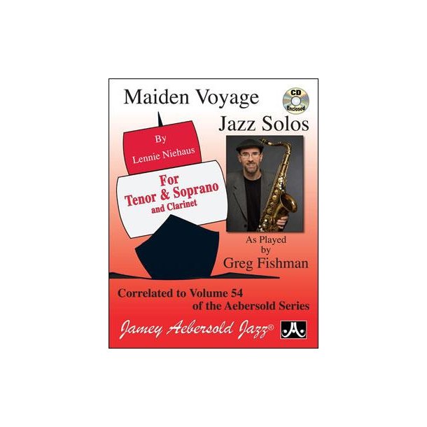 Niehaus 54 Maiden Voyage Tsax Bk/Cd