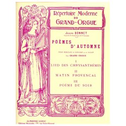 Joseph Bonnet: Po&egrave;mes D'Automne